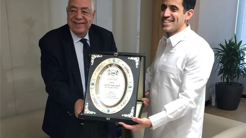 فهيم ضيف شرف بطولة المملكة العربية السعودية لكمال الأجسام