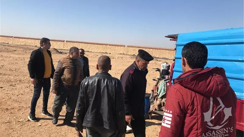 رئيس جهازمدينة العبور: حملة ليلة على الطرق والمحاور الرئيسية