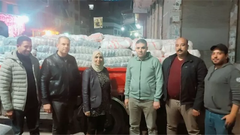التموين تتحفظ على 100 طن سلع مدعمة قبل بيعها بالسوق السوداء