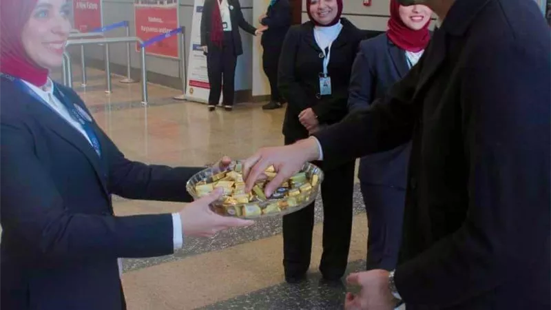 مطار العاصمة الإدارية الجديدة يستقبل رحلة خاصة لمصر للطيران