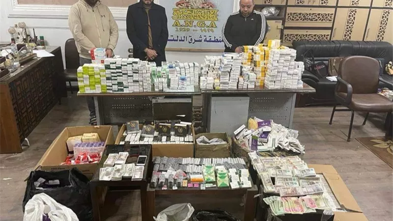 ضبط صيدلية في نبروة تبيع العقاقير المخدرة وبودرة أدوية مغشوشة
