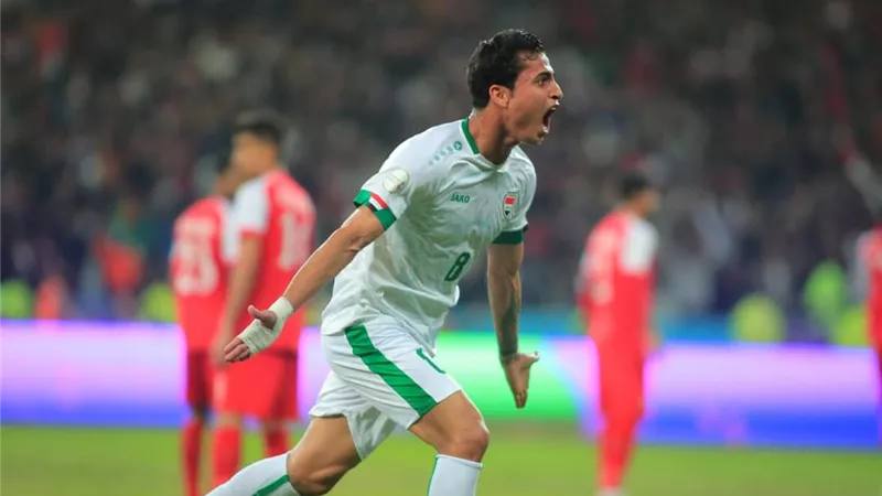شاهد..منتخب عمان يتعادل من ركلة جزاء أمام العراق فى الوقت القاتل