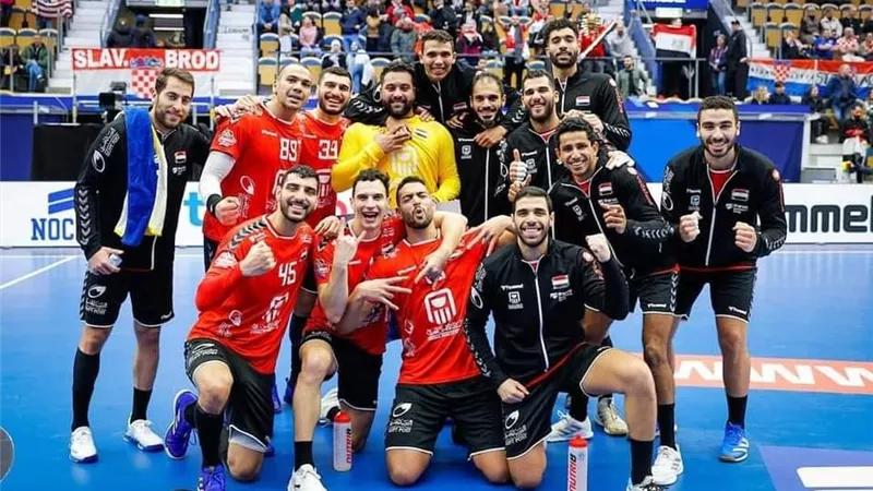 مصر تفوز علي بلجيكا 33-28 فى بطولة العالم لكرة اليد
