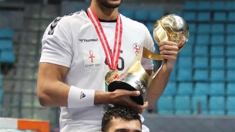 بطولة العالم لليد: سيف الدرع أفضل لاعب فى مباراة مصر وبلجيكا