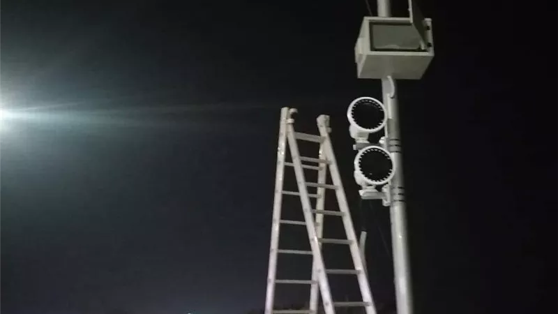تركيب 18 رادار بطرق ومحاور الدقهلية