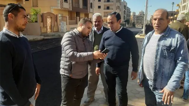 جهاز الشروق يكشف عن أحدث مشروعات الزراعة والطرق الجديدة.. صور