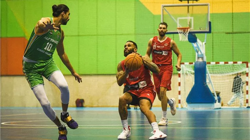 الأهلى يفوز على الاتحاد السكندرى بصعوبة فى دورى السلة