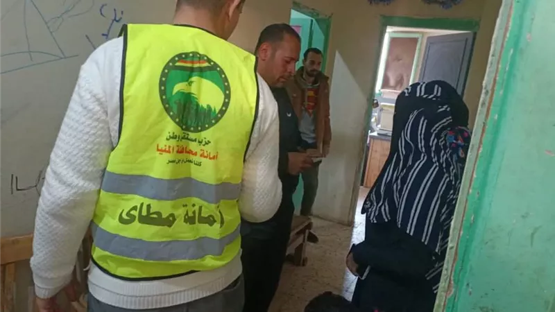 مستقبل وطن مطاي وأبو قرقاص ينظم قافلة طبية وورشة عمل