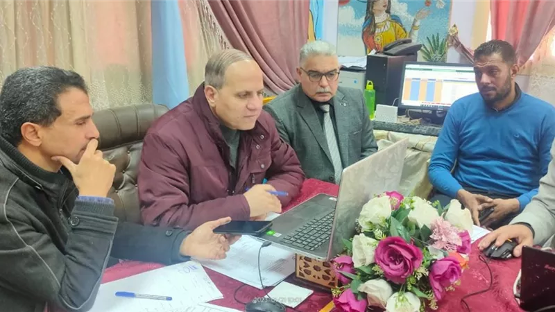 غرفة عمليات اعدادية كفر الشيخ لم ترصد مخالفات وغياب187طالب وطالبه