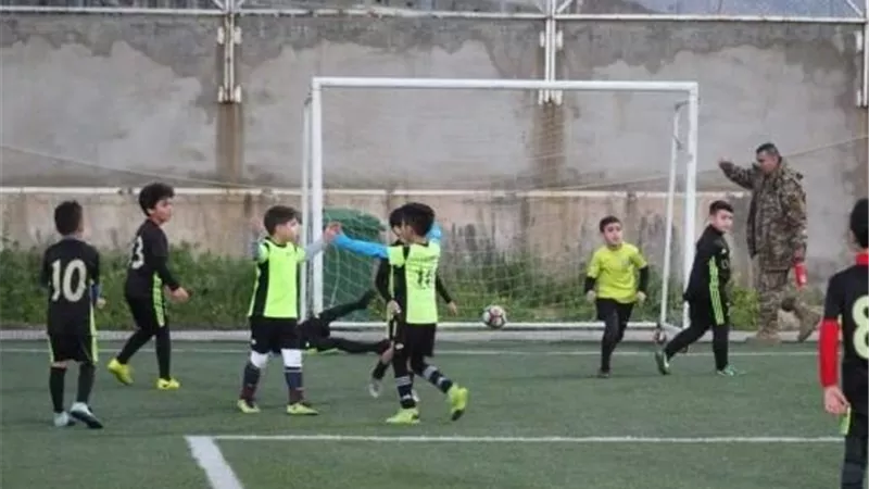 رصاصة طائشة في ظهر لاعب بيروت تحت 12 عام