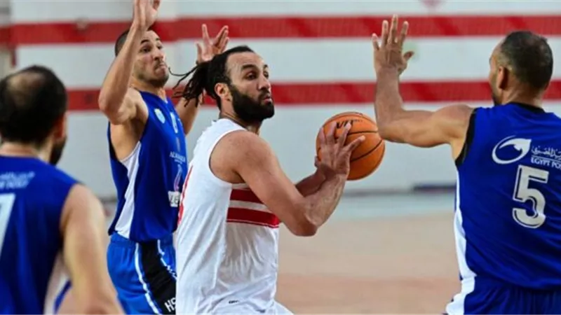 الاتصالات يهزم الزمالك فى دورى سوبر السلة