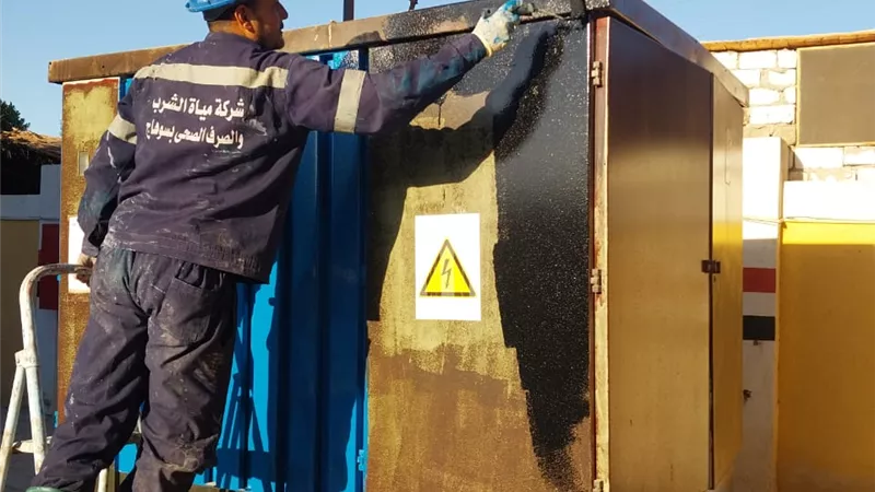 احلال وتجديد 32 محطة مياه نقالى خلال فترة السدة الشتوية بسوهاج