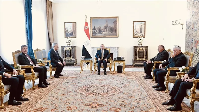 السيسى يبحث مع وزير خارجية ايطاليا القضايا الإقليمية ذات الاهتمام المشترك