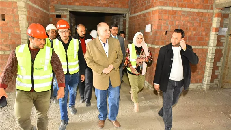 سعد يتابع أعمال تنفيذ مشروع إنشاء مستشفى ساحل سليم