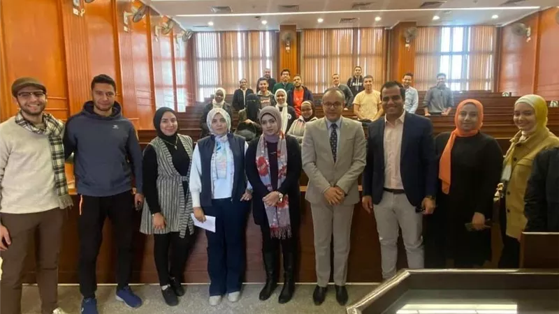 انطلاق مسابقة العباقرة بكلية طب حلوان
