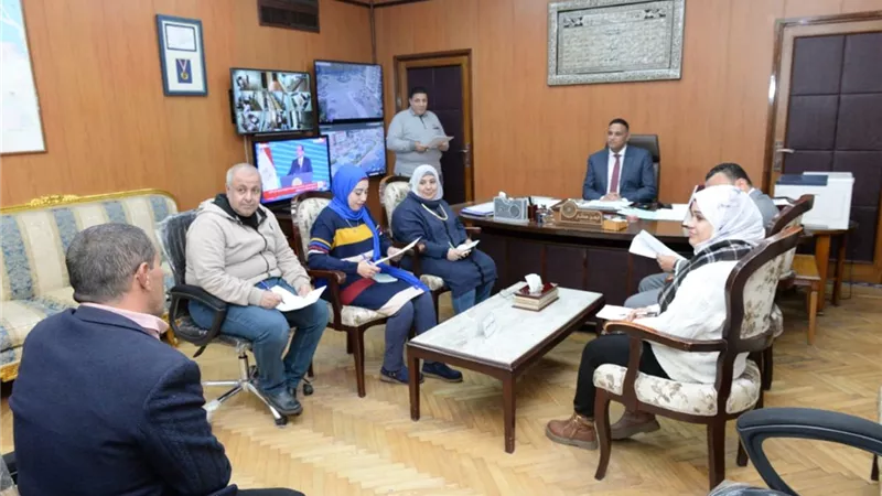لجنة اختبارات لوضيفة نائب رئيس مدينة بالدقهلية
