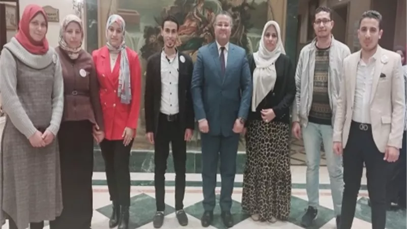 تكريم مستشفيات جامعة بنها ضمن ممارسات مكافحة العدوى
