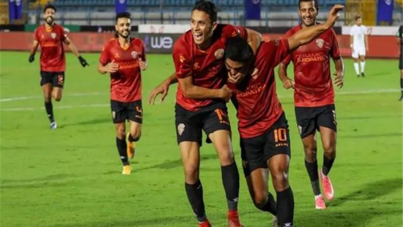 تشكيل سيراميكا لمواجهة الطلائع بالدوري المصري