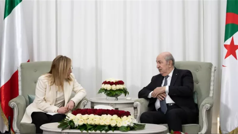 الرئيس الجزائري: أنبوب الغاز مع إيطاليا سينفذ في مدة قصيرة