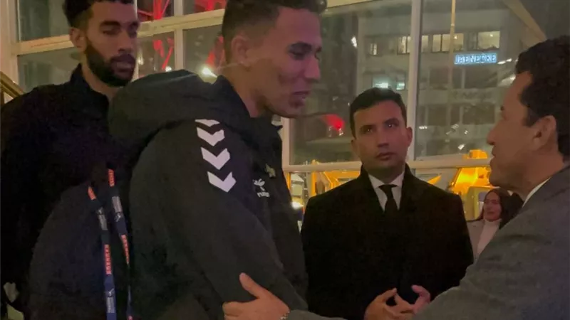 وزير الرياضة يصل السويد لمؤازرة منتخب مصر فى بطولة العالم لكرة اليد