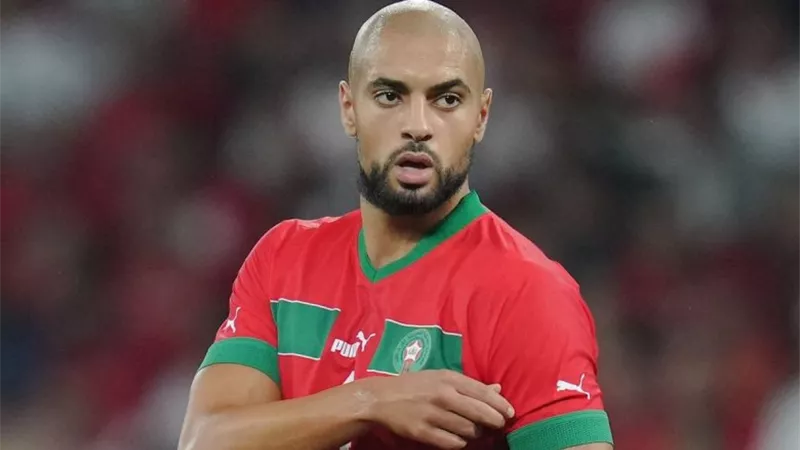 سر تواجد نجم منتخب المغرب في مباراة برشلونة وخيتافي