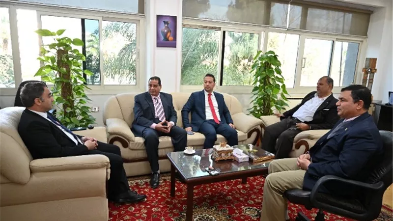 جامعة الفيوم.. تبحث سبل تعزيز أوجه التعاون مع هيئة تنمية الصعيد