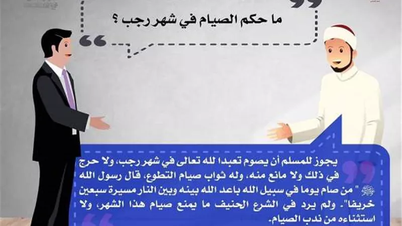 ما حكم الصيام في شهر رجب ؟ البحوث الإسلامية يوضح