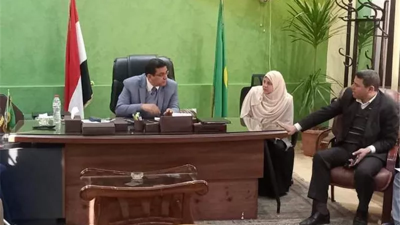 يؤكد على رضا المواطنين والتصدى للتعدي على الاراضي الزراعيه