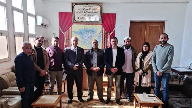 الاتفاق على خطة عمل جديدة بين المهندسين و الوحدة المحلية لاطسا