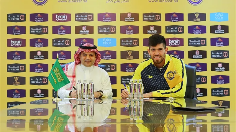 رسميًا.. النصرالسعودي يتعاقد مع الحارس الأرجنتينى أوجوستين