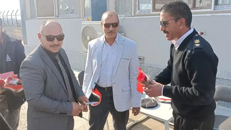 موانيء السويس تحتفل برجال الشرطة في العيد الـ ٧١