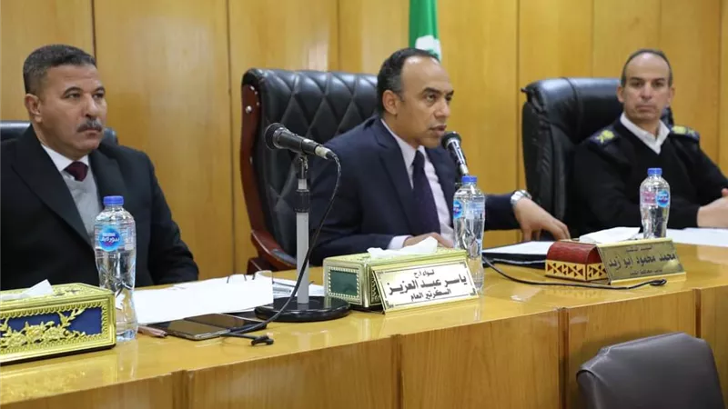 قرارات هامة في اجتماع المجلس التنفيذي لمحافظة المنيا