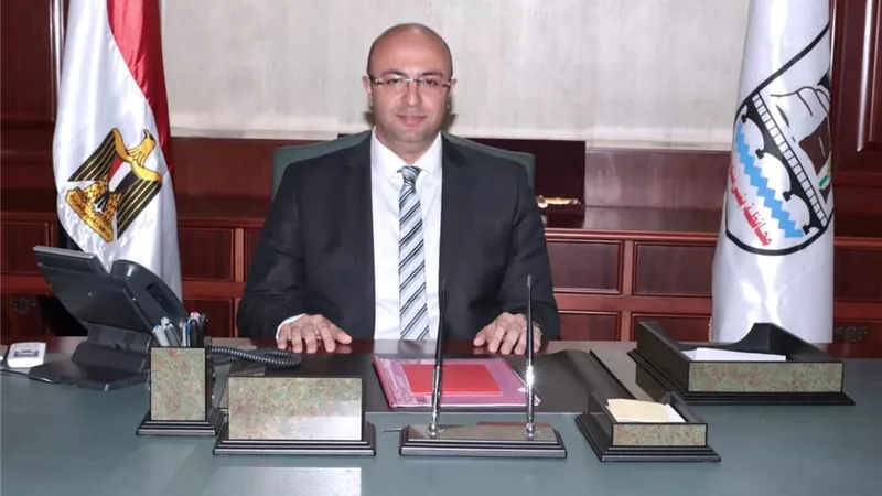 محافظ بنى سويف يُهنئ قيادات الأجهزة الأمنية بعيد الشرطة