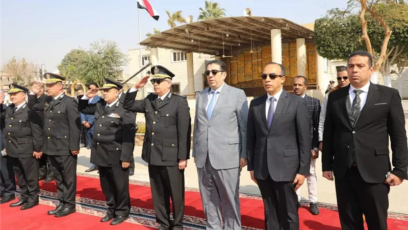 نائب محافظ المنيا يشهد الاحتفال بمناسبة الذكري الـ 71 لعيد الشرطة