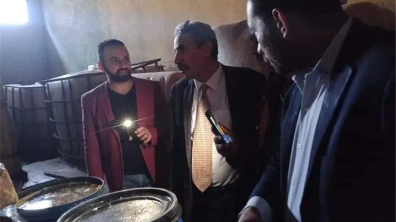 ضبط مصنع مخللات بدون ترخيص وغير مطابق بمركز أبوقرقاص