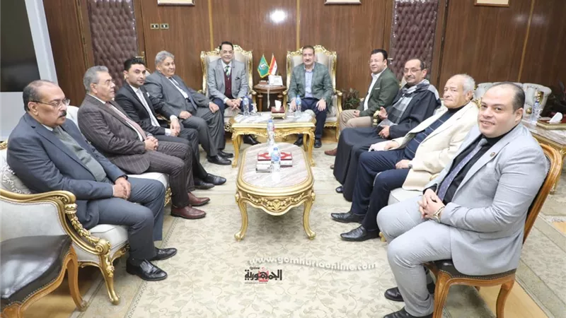 أبو ليمون يبحث مع أعضاء النواب والشيوخ مشاكل المواطنين بالمنوفية
