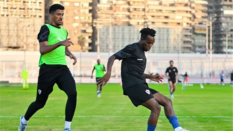 نداي ينضم لتدريبات الزمالك إستعداداً لمواجهة فيوتشر فى الدوري