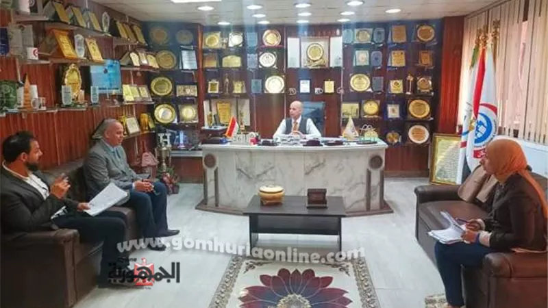 اجتماعات متتالية لمدير صحة الشرقية مع مديري الإدارات الفنية