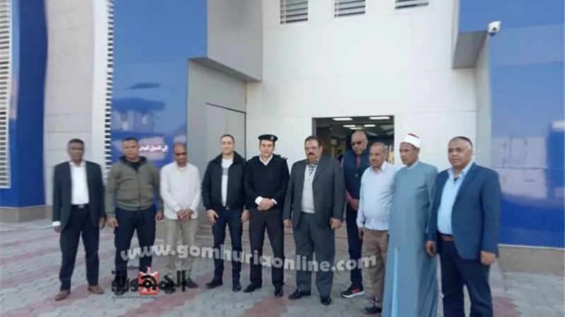 رئيس مدينة سفاجا يهنئ القيادات الأمنية بمناسبة الذكري ٧١ للشرطة