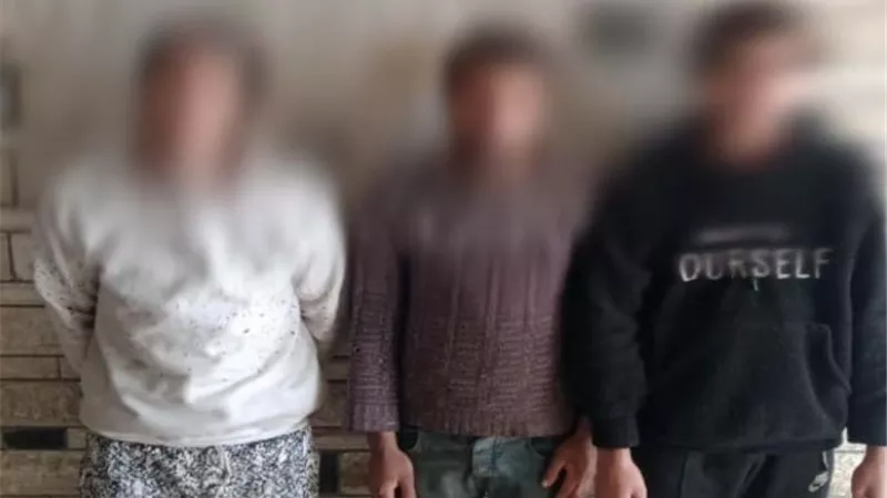 سقوط عصابة استغلال الأطفال فى التسول واستغلال المارة بالحيزة
