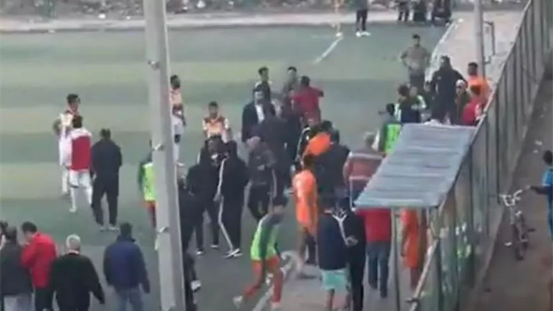 العناية الألهية تنقذ مباراة فى كأس مصر من كارثة حقيقية - فيديو