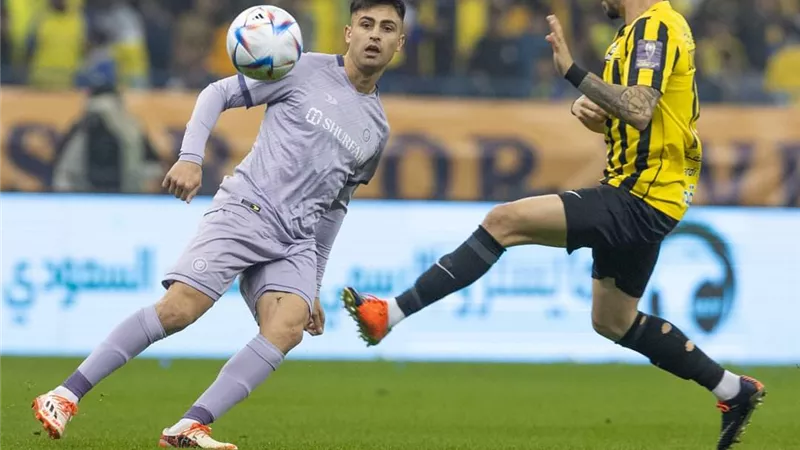 فيديو .. تاليسكا يسجل الأول للنصر أمام الاتحاد فى السوبر السعودى