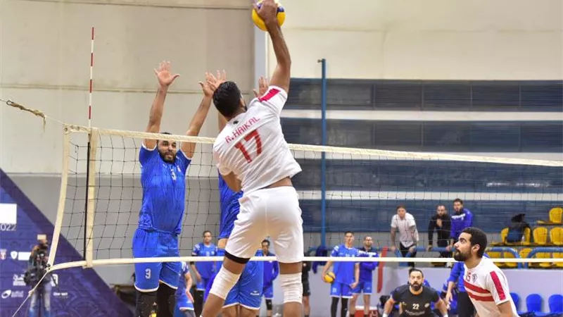 الزمالك يحقق فوزًا مثيرًا علي سموحة بدوري الكرة الطائرة