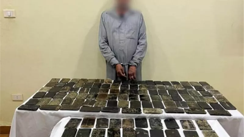 ضبط شخص بـ13 كيلو حشيش في الإسماعيلية