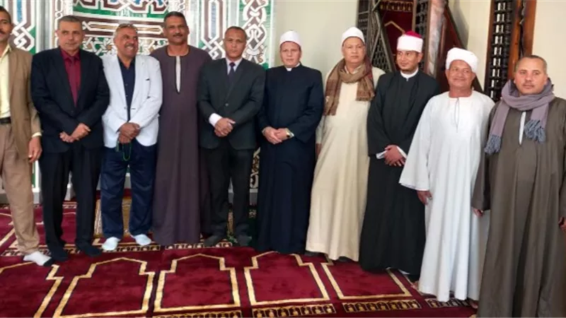 رئيس مدينة ناصر يفتتح مسجد عزبة محمود محمد بتكلفه 2.6مليون جنيه