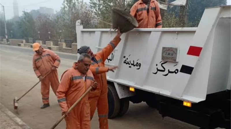 محافظ أسيوط: رفع وإزالة المخلفات والقمامة بمراكز الغنايم والبدارى