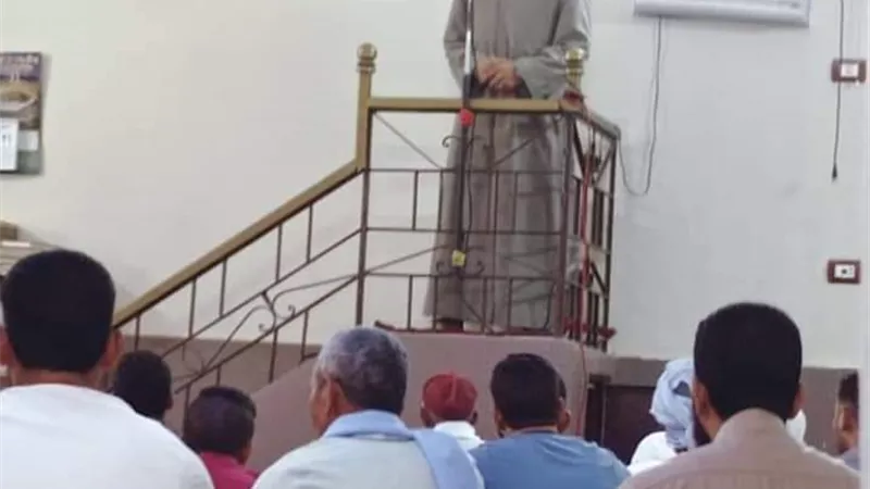 أعضاء الأزهر بالمنيا يؤدون خطبة الجمعة