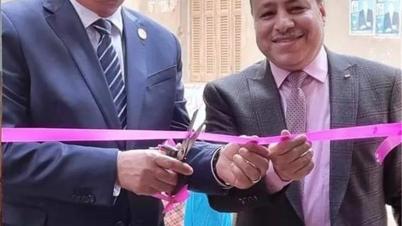 افتتاح مقر الوحدة الحزبية بقرية معصره نعسان لحزب مستقبل وطن