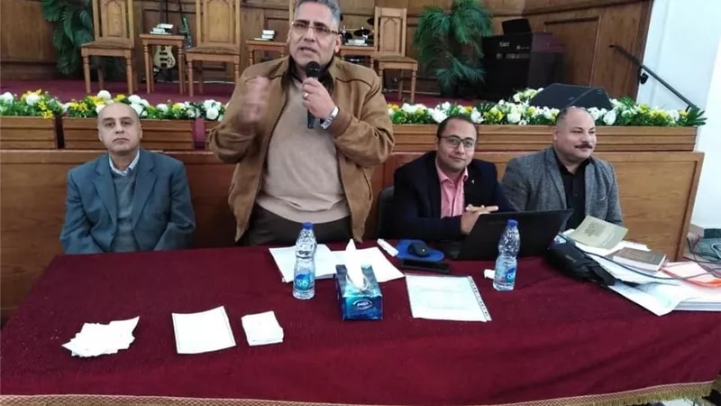 زهيان رئيساً لمجمع المنيا الانجيلي بانتخابات مجمع الأقاليم الوسطي