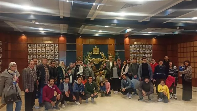 البيئة تحتفل بيوم البيئة الوطنى مع طلاب كلية زراعة الازهر